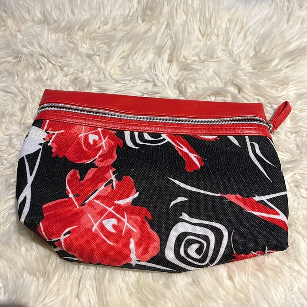 Vintage Lancome makeup bag